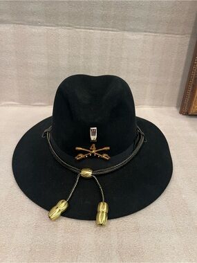 Vintage U.S. Calvary US Army Military Stetson Cowboy Hat Pins 7 1/4